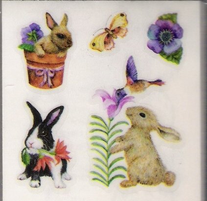 Bunnies and Flowers