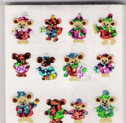 Mini Singing Holiday Bears