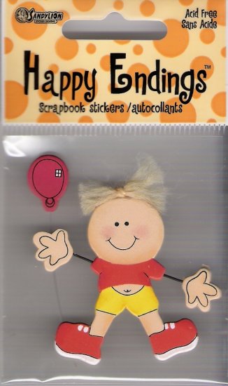 Happy Endings baby with Balloon