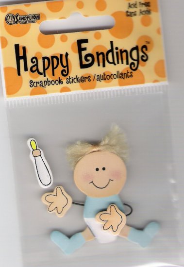 Happy Endings Baby with a Bottle