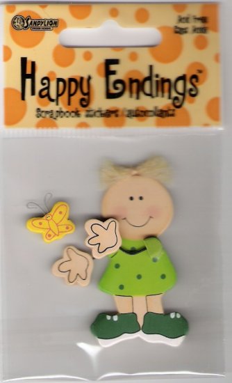 Happy Endings Baby with Butterfly