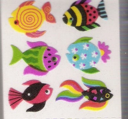 Fuzzy Colourful Fish