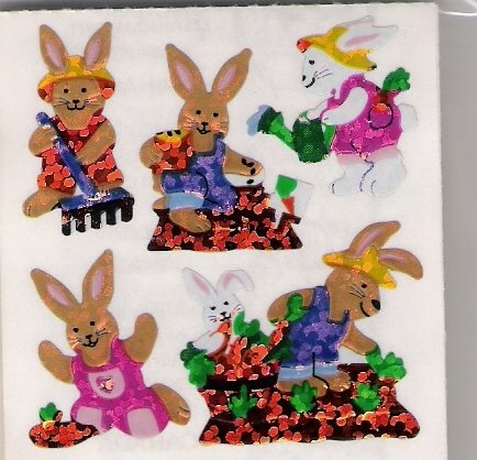 Bunnies in the Garden