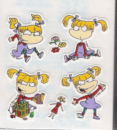 Girl with Blond Hair and Glasses