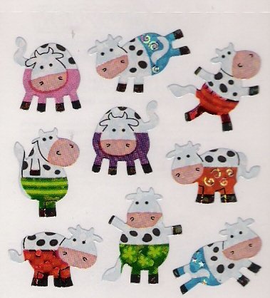 Mini Cows with Pants