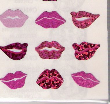 Mini Red and Pink Lips
