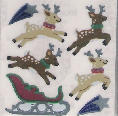 Leaping Reindeers