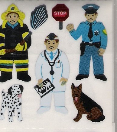 City Workers with Dogs