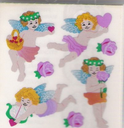 Angels with Flowers