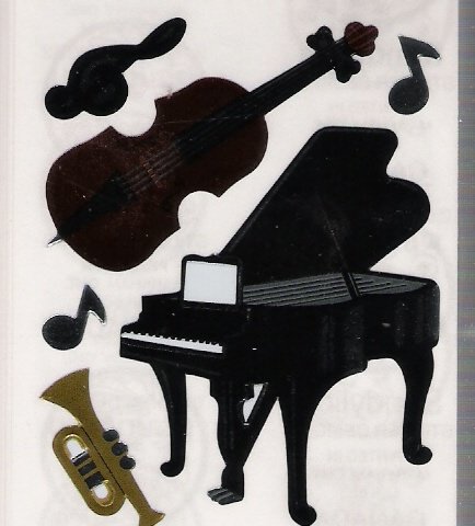 Big Piano and Musical Instruments