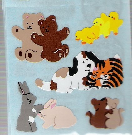 Hugging Bears, Bunnies...