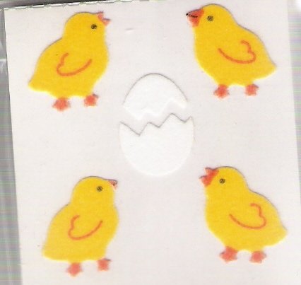 Fuzzy Chicks with an Egg
