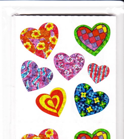 Colourful Hearts