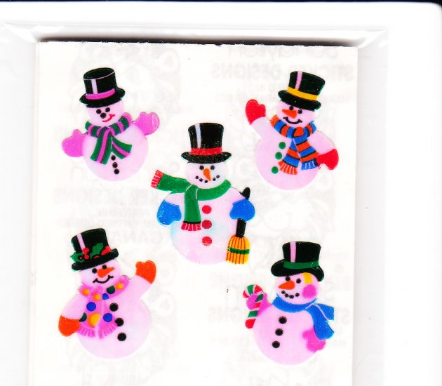 5 Pearly Snowmen