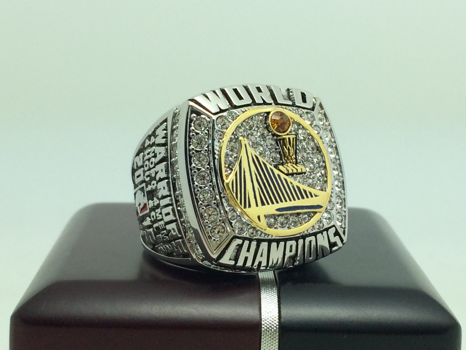 20142015 Golden State Warriors NBA championship ring 814S on sale for