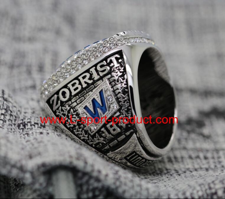 2016 Chicago Cubs MLB world series championship ring 10 Size copper for MVP Zobrist