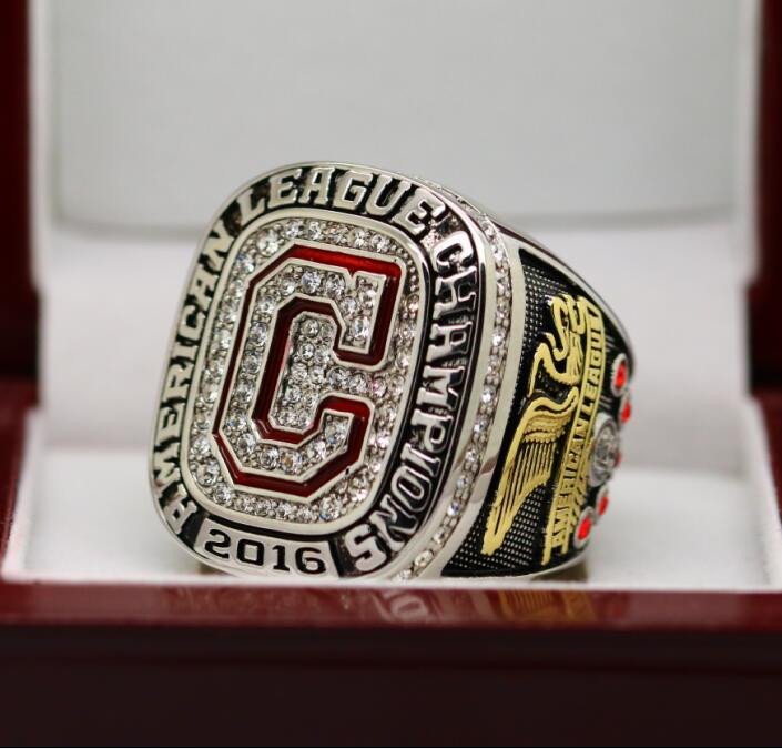 2016 2017 Cleveland Indians American League world series ring 8 Size copper Andrew Miller