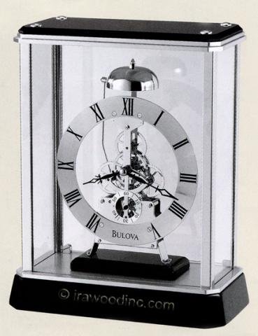 Bulova B2023 Vantage Skeleton Movement Clock