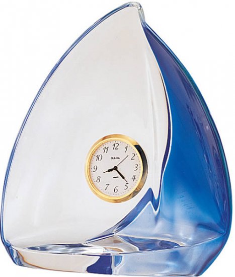 Bulova Windswept II Maritime Clock - B9833