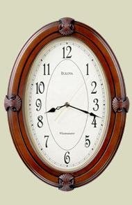 Bulova C3379 Brandon Wall Clock