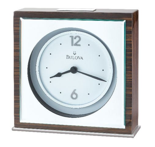 Bulova Vanguard Executive Table Clock B2571