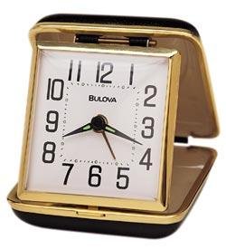 Bulova B6112 Reliable II Travel Clock