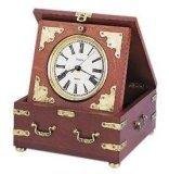 Bulova B7450 Edinbridge Antique Walnut Table Clock