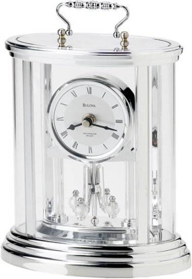 Bulova B8915 Amesbury II Tabletop Clock