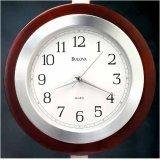 Bulova REEDHAM Clock with solid wood case - C4228