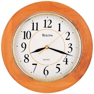 Bulova C4461 Madeline Honey Wall Clock