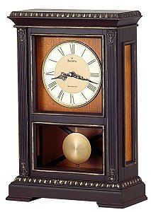 Bulova Whitmore Chiming Mantel Clock B7650