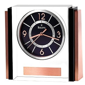 Bulova Affinity Table Clock B9852