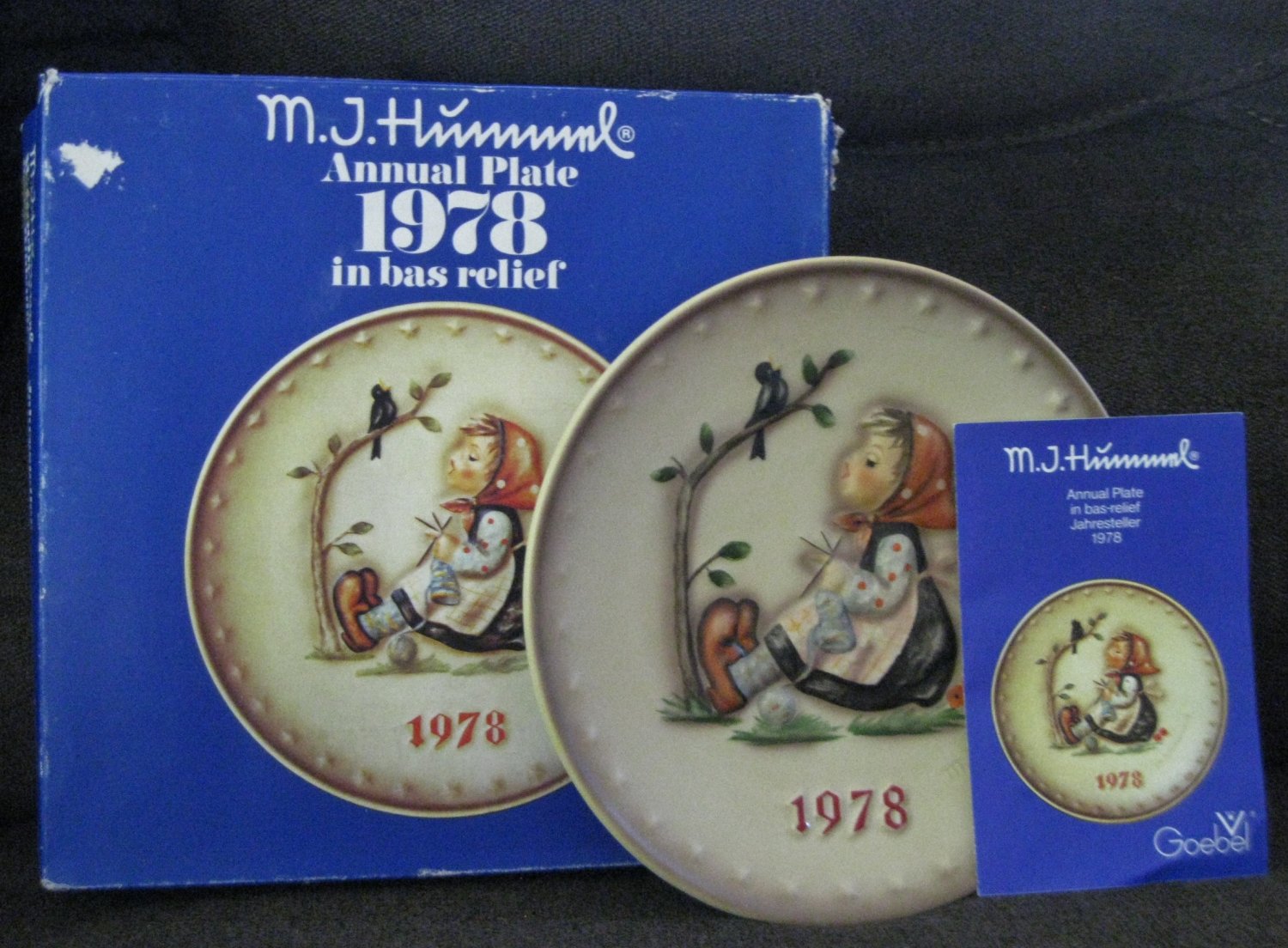 1978 Goebel Hummel Annual Plate