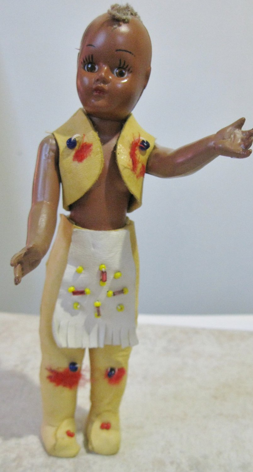 Vintage Native American Doll