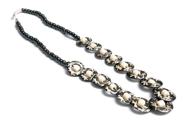 Unique Black Necklace