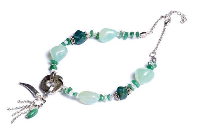 Green Aventurine Beaded Necklace