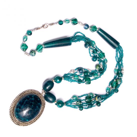 Turquoise Ice Necklace