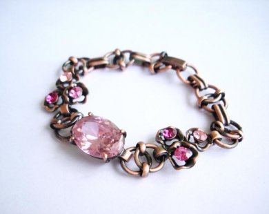 Imitation Amethyst Bracelet