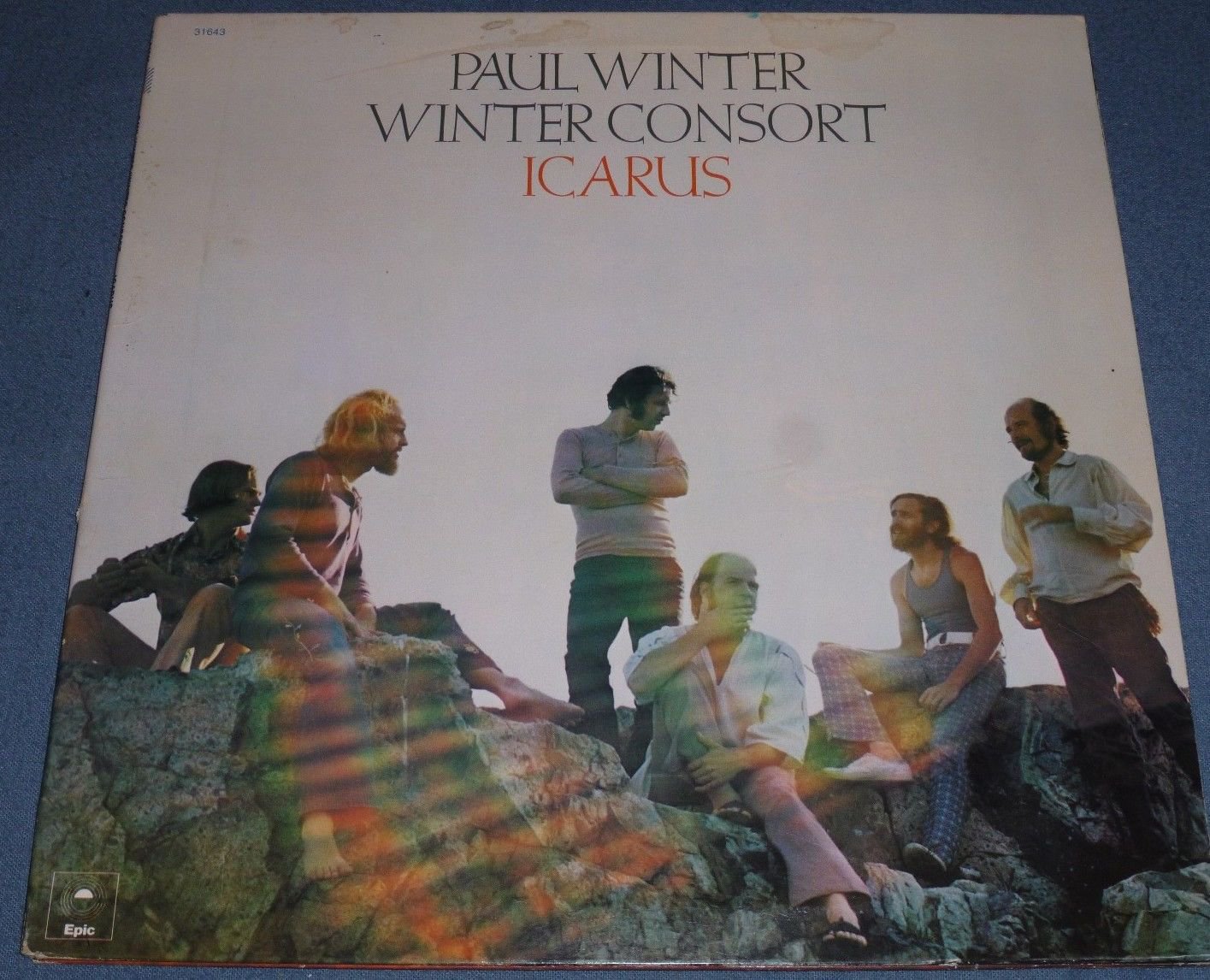 Paul Winter/Winter Consort ICARUS LP Epic PE 31643 New Age/Jazz 1972 EX/VG