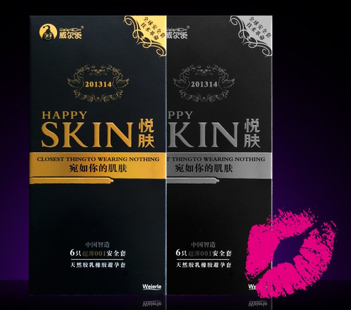 Wille Condoms Super Thin Long-lasting 6-Pack