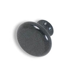 large mushroom knobs-Absolute Black
