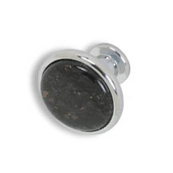 Cabinet knobs-chrome finished Black Galaxy