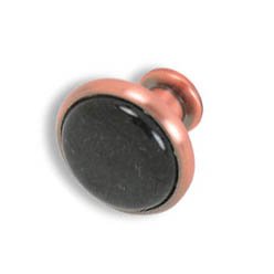Cabinet konbs-brushed Antique copper-Absolute Black