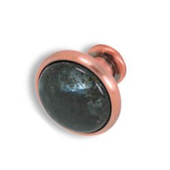 Cabinet konbs-brushed Antique copper- Emerald Pearl