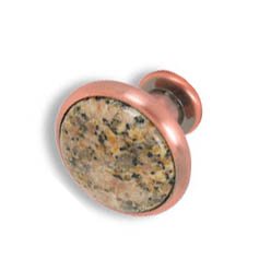 Cabinet konbs-brushed Antique copper- Gold Carioca