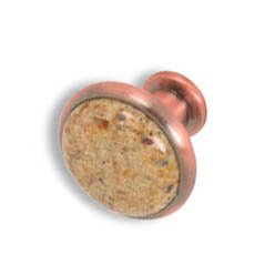 Cabinet konbs-brushed Antique copper- Kashmire Gold