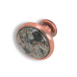 Cabinet konbs-brushed Antique copper- Polychrome