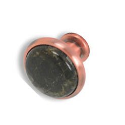 Cabinet konbs-brushed Antique copper- Verde Butterfly