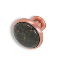Cabinet konbs-brushed Antique copper- Verde Ubatuba