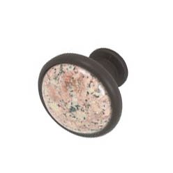 Cabinet konbs-brushed Antique copper- Almond Mauve